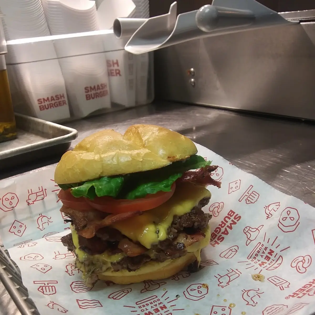 Double Bacon Burger