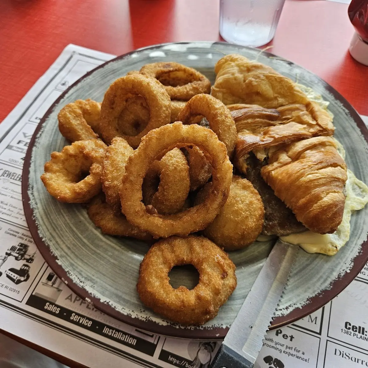 Sausage Egg and Cheese Croissant
