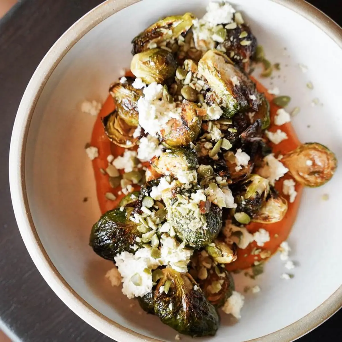 Charred Brussels Sprouts