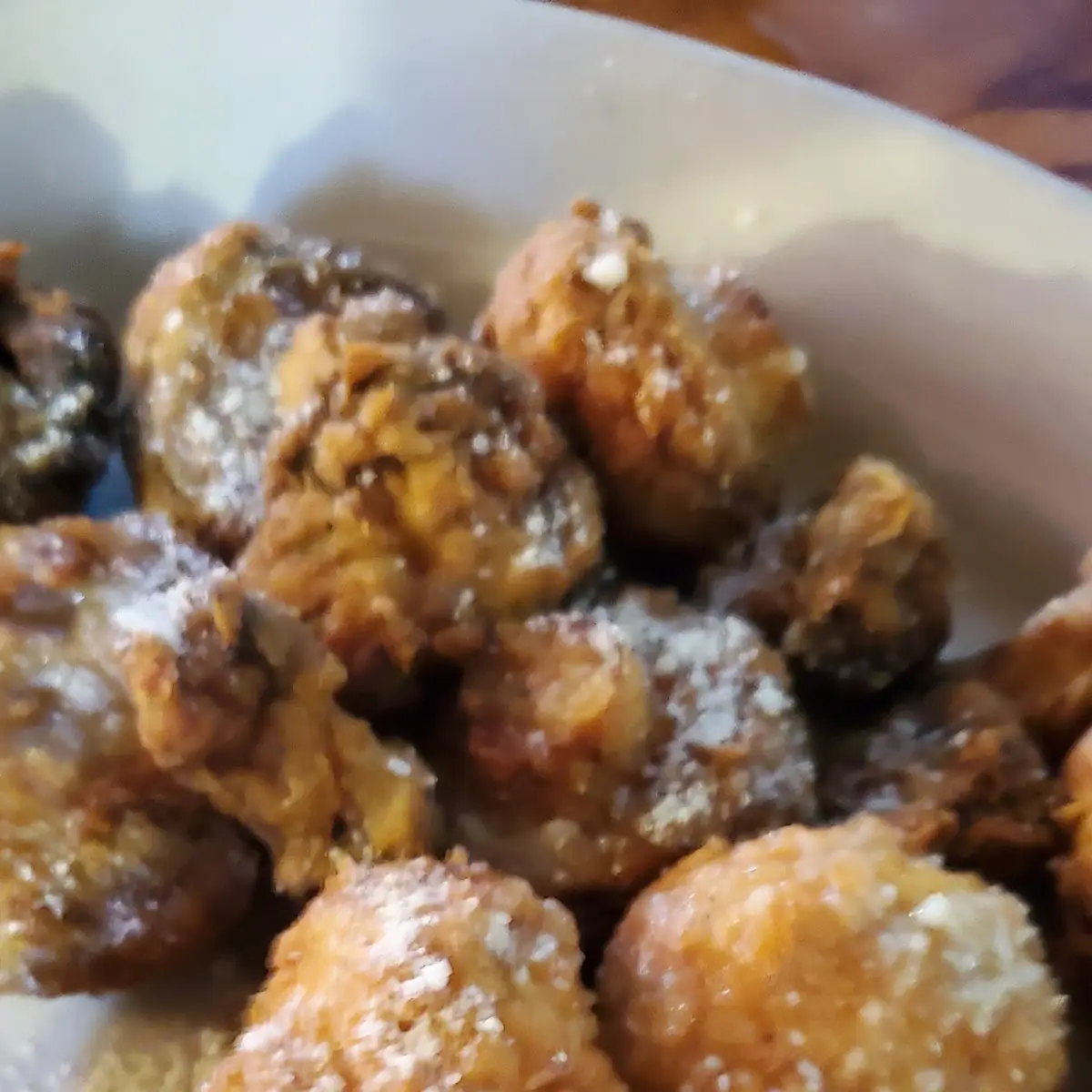 Breaded Mushrooms with Ranch Dressing