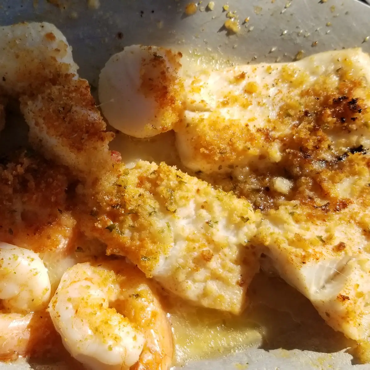 Baked Seafood Platter