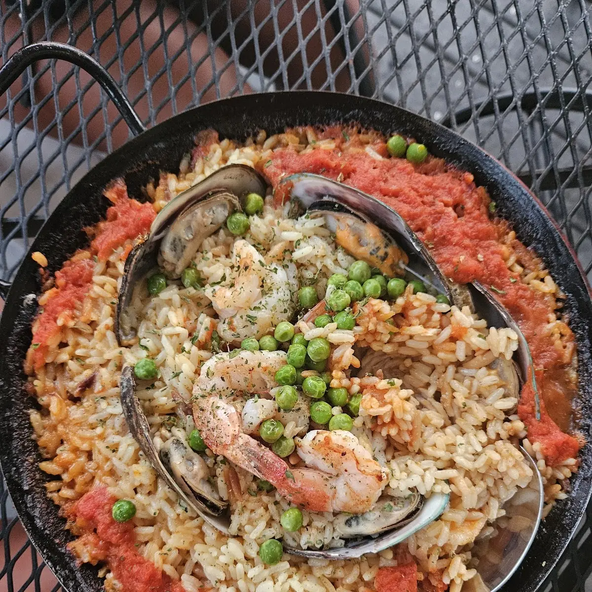 Seafood Risotto Paella
