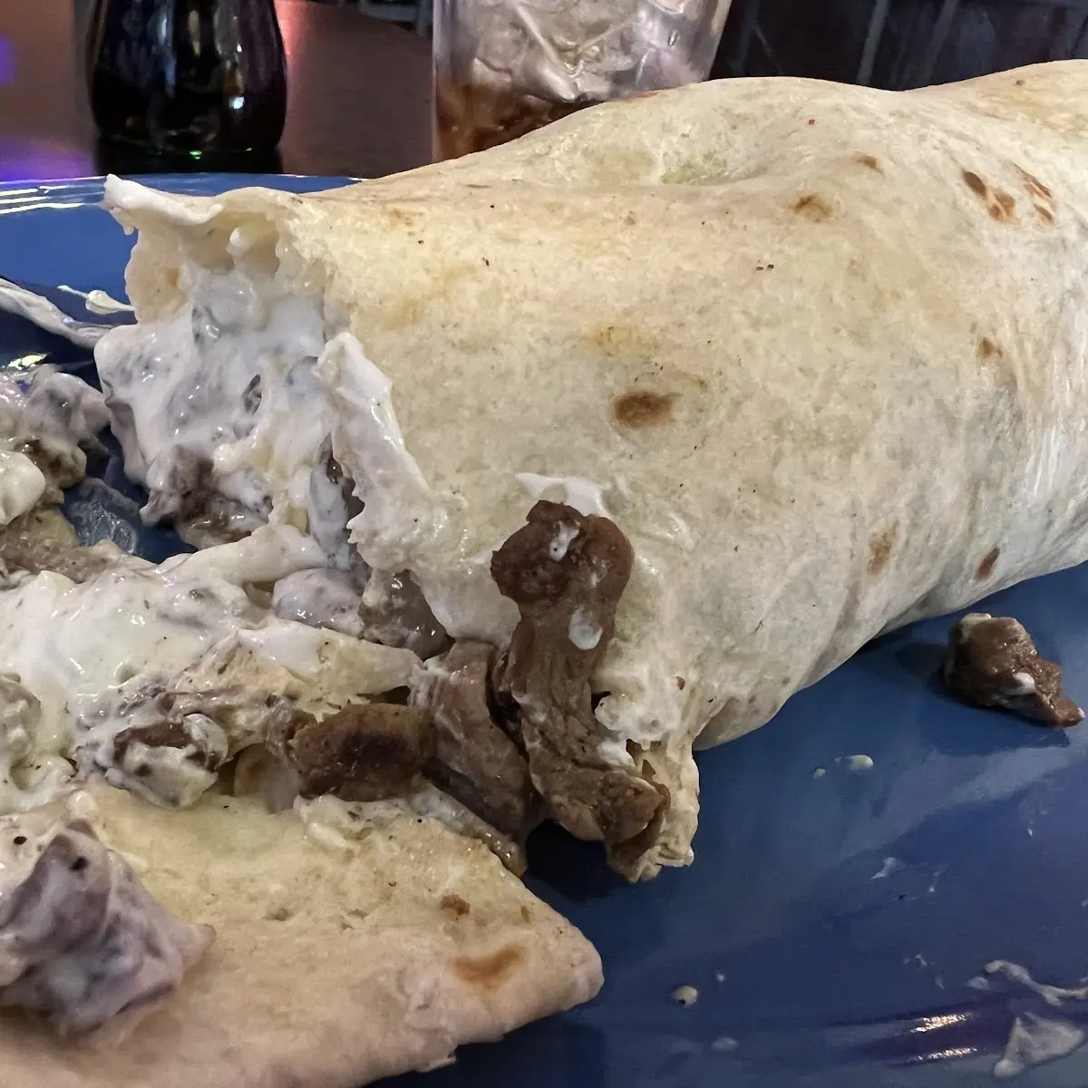 Super Burrito Extra Sour Cream