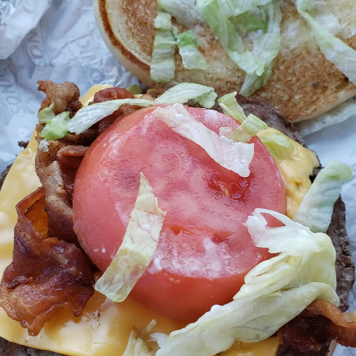 Sonic Bacon Cheeseburger