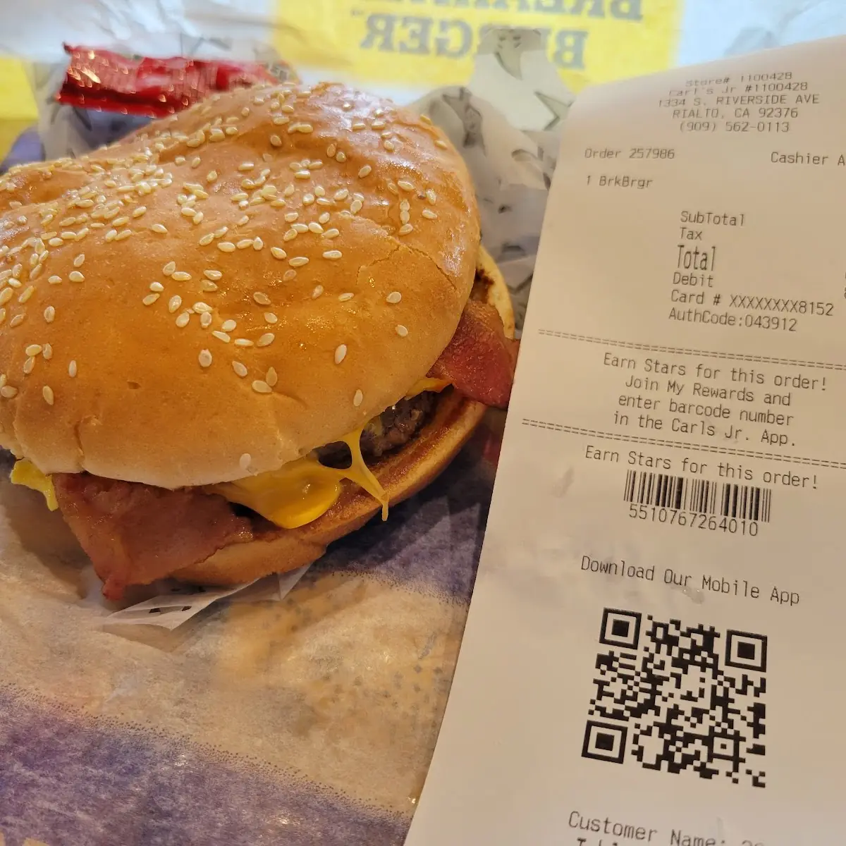 8 Dollar Breakfast Burger