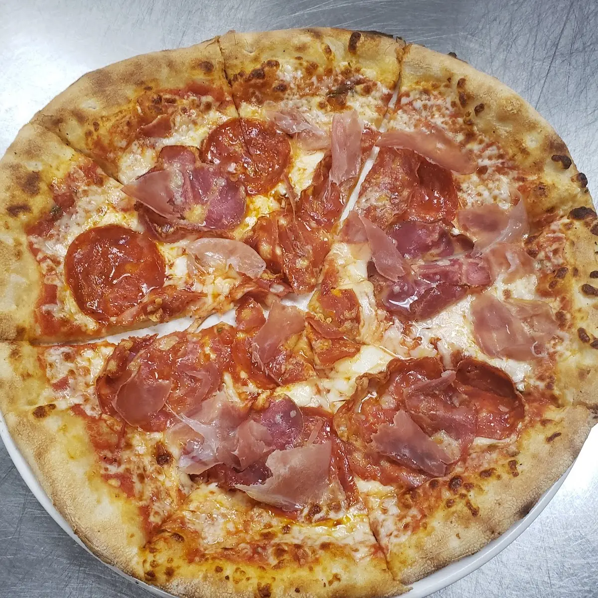 Cured Meat Pizza