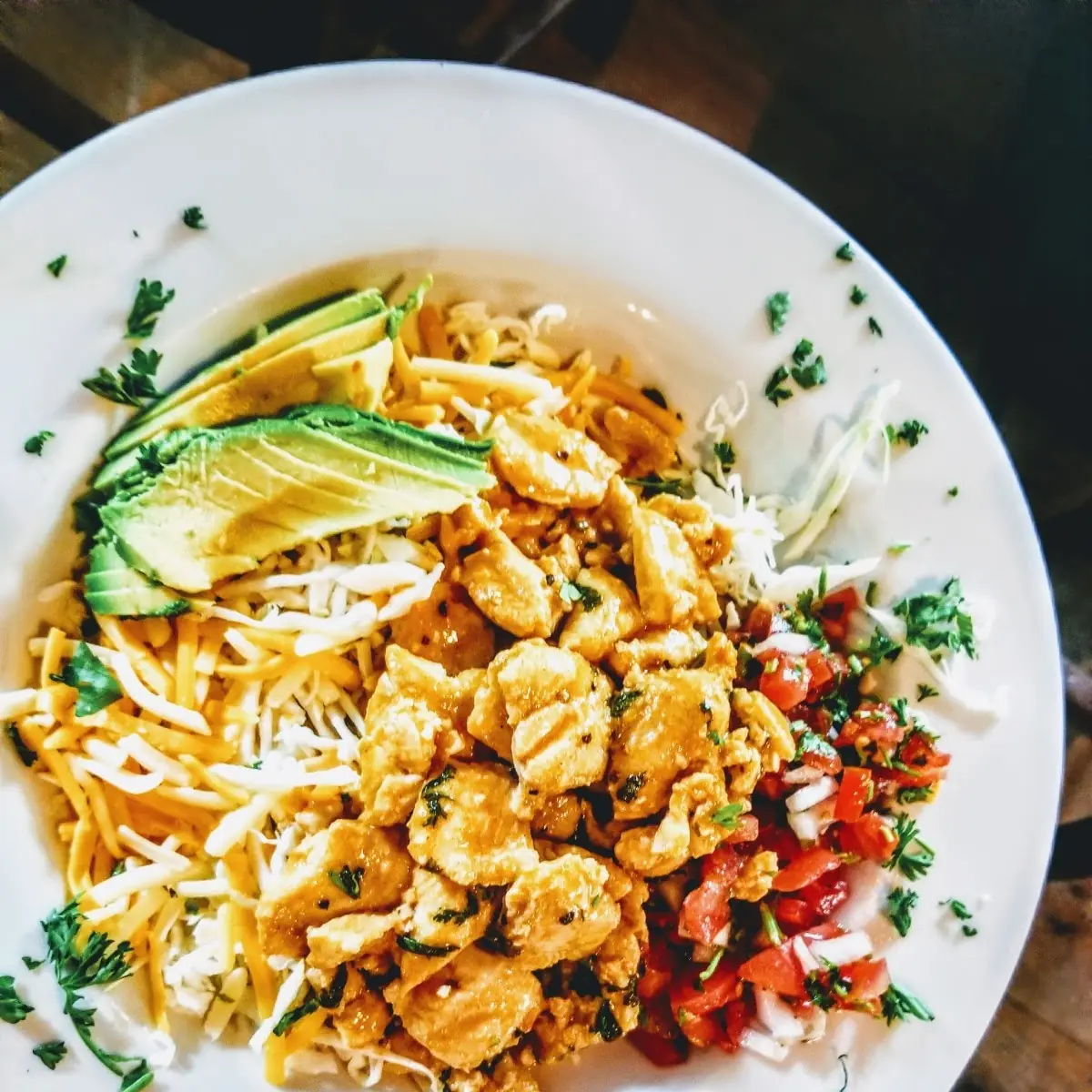 Fish Taco Salad