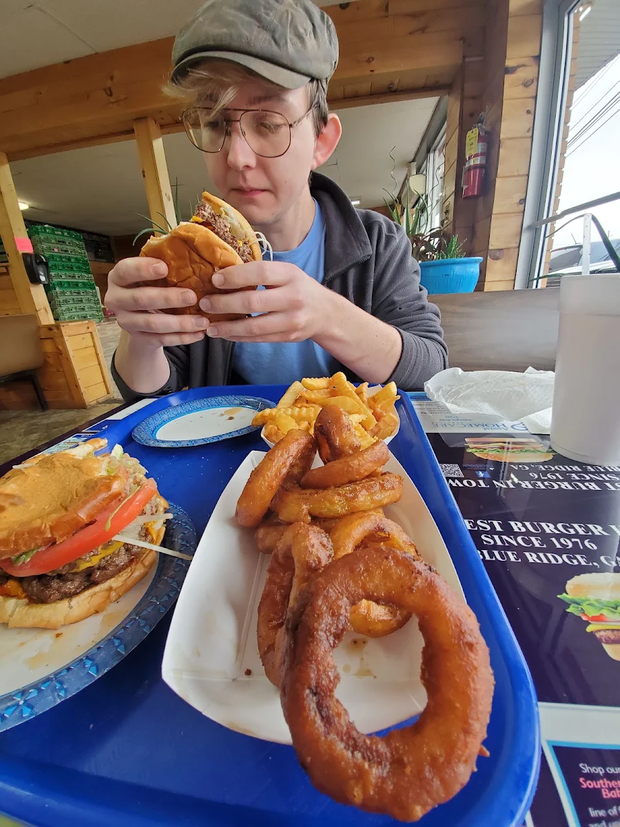 Double Cheeseburger with Bacon
