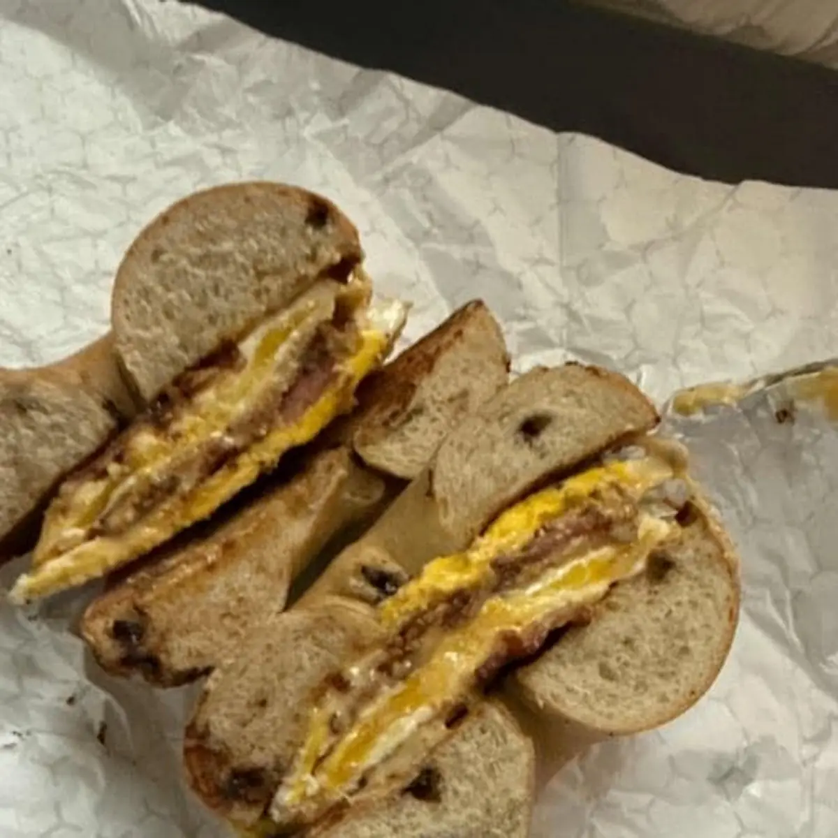 Everything Bagel with Egg Cheese