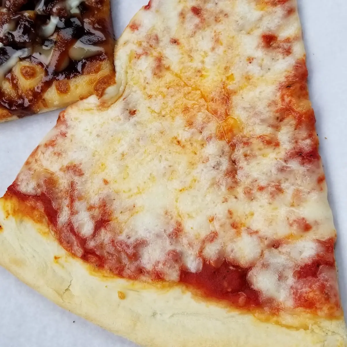 Plain Slice of Cheese Pizza