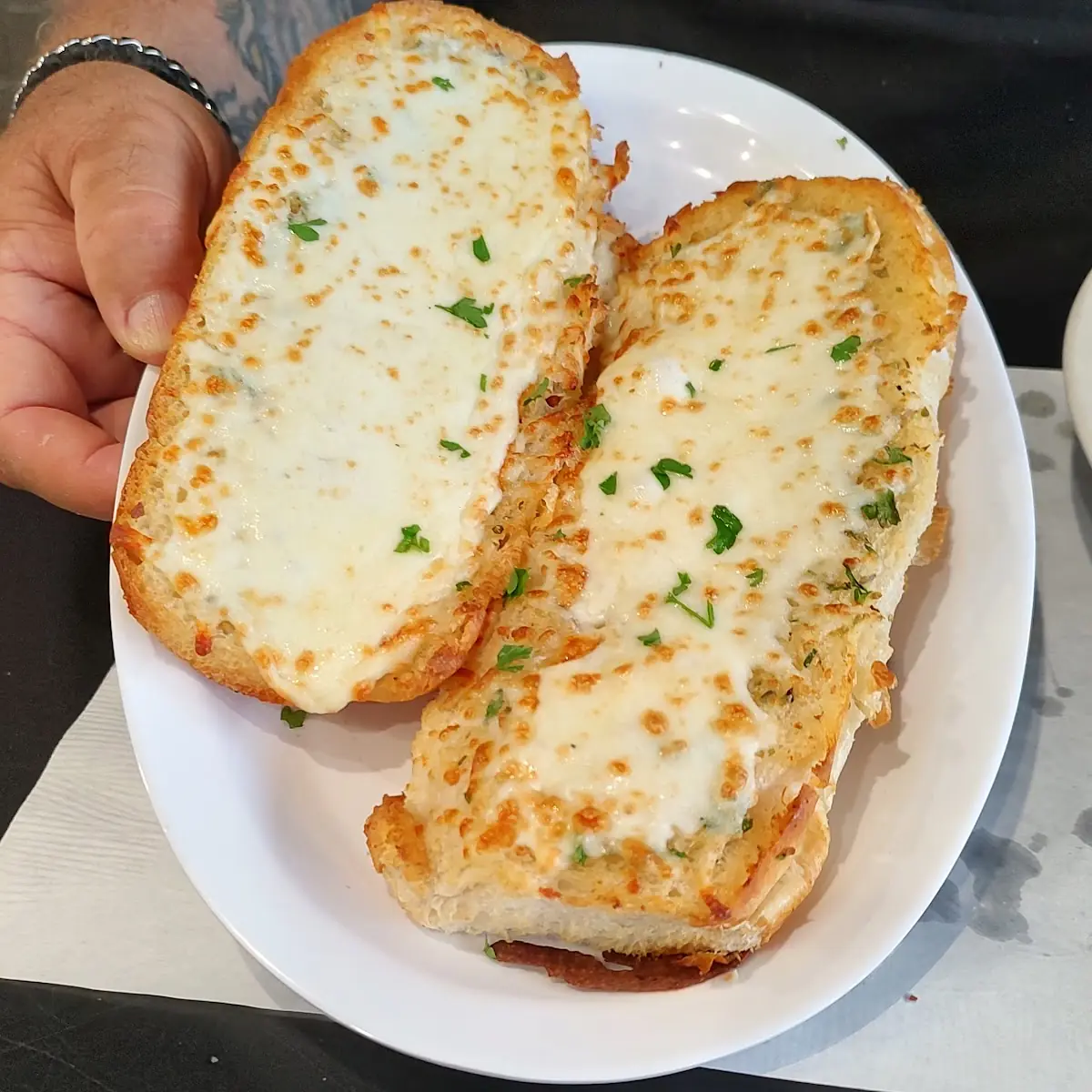 Garlic Bread Cheezy Bread