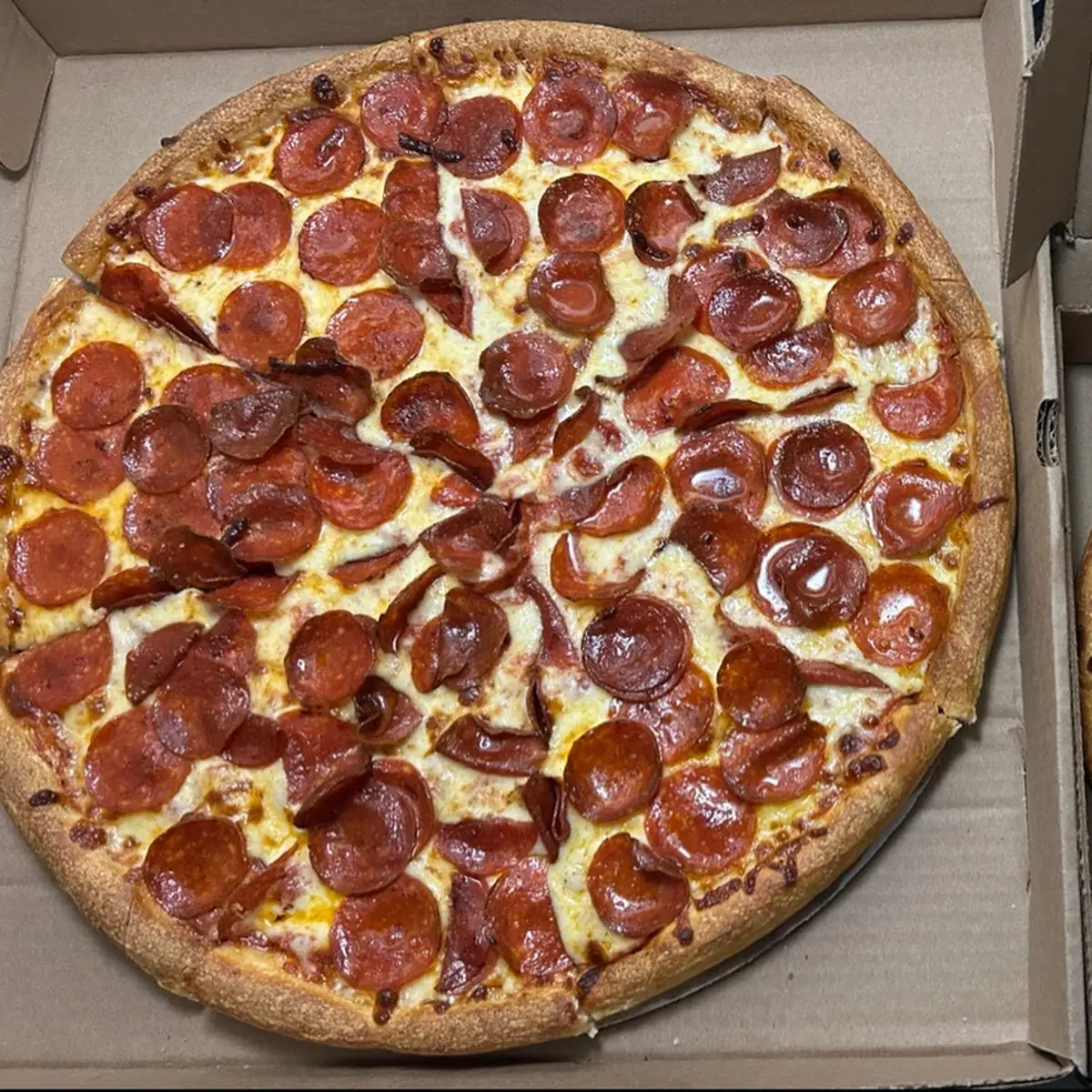 Pepperoni Pizza Buffalo Chicken Pizza