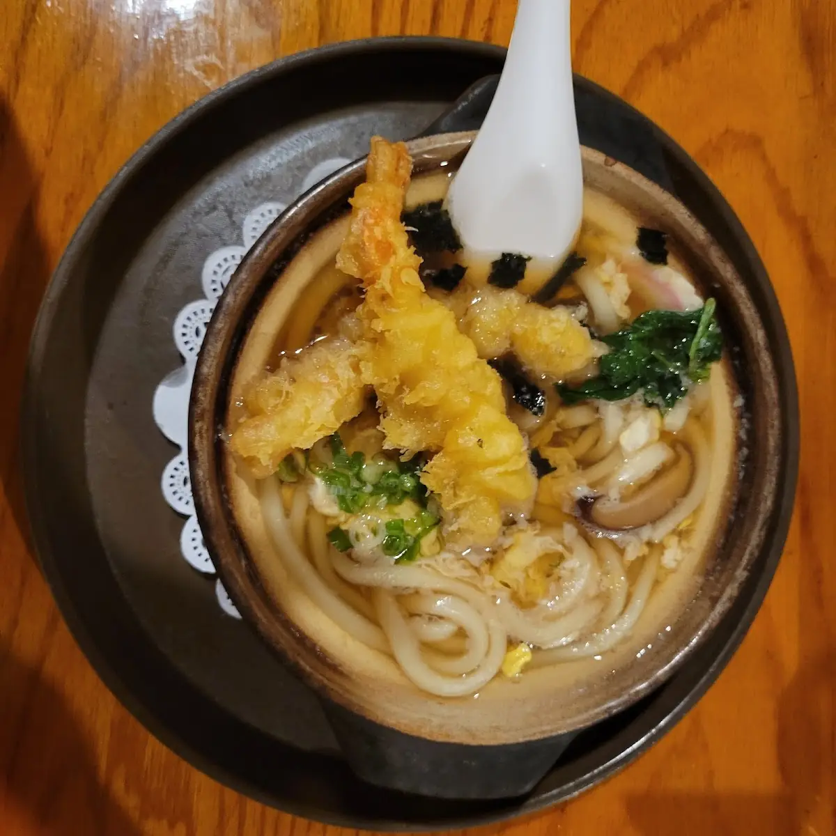 Tempura Soba Soup