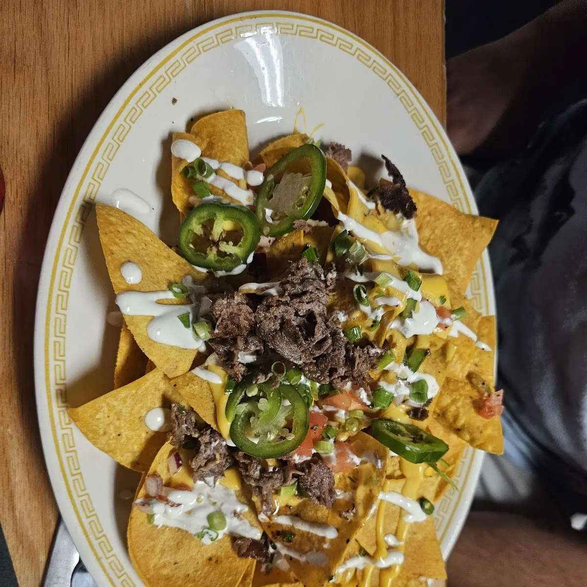 Shaved Beef Nachos
