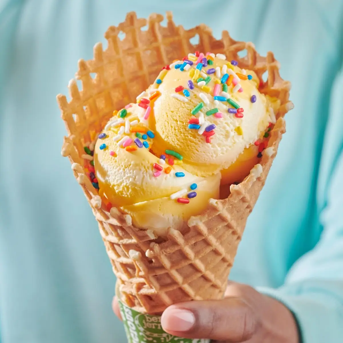 Waffle Cone Sundae