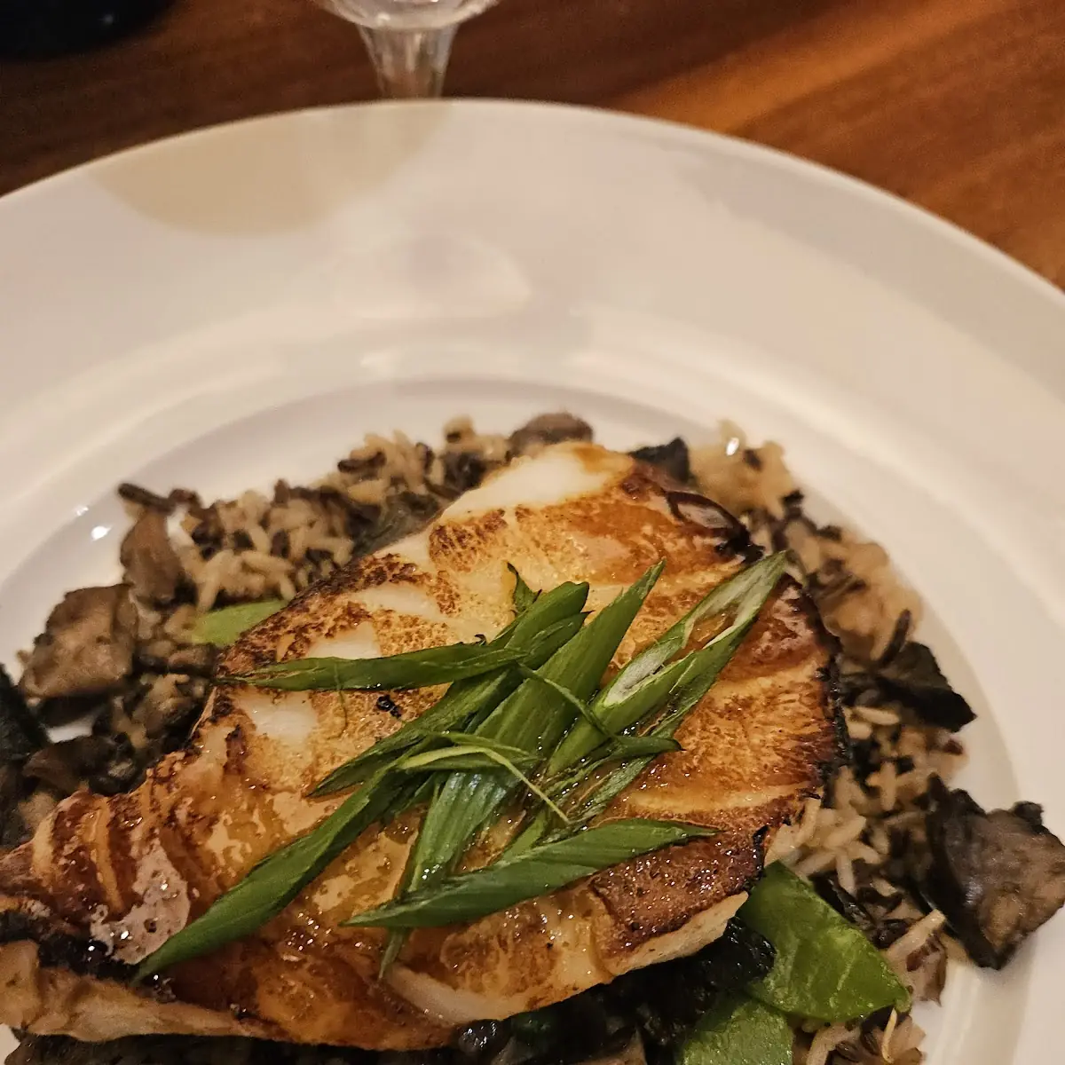 Asian-Glazed Chilean Sea Bass