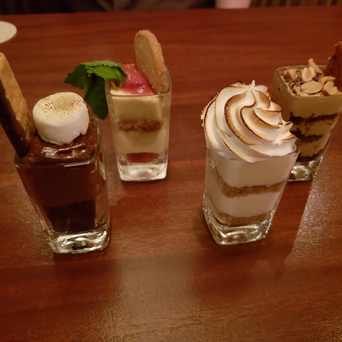 Key Lime Tart and Pecan Pie