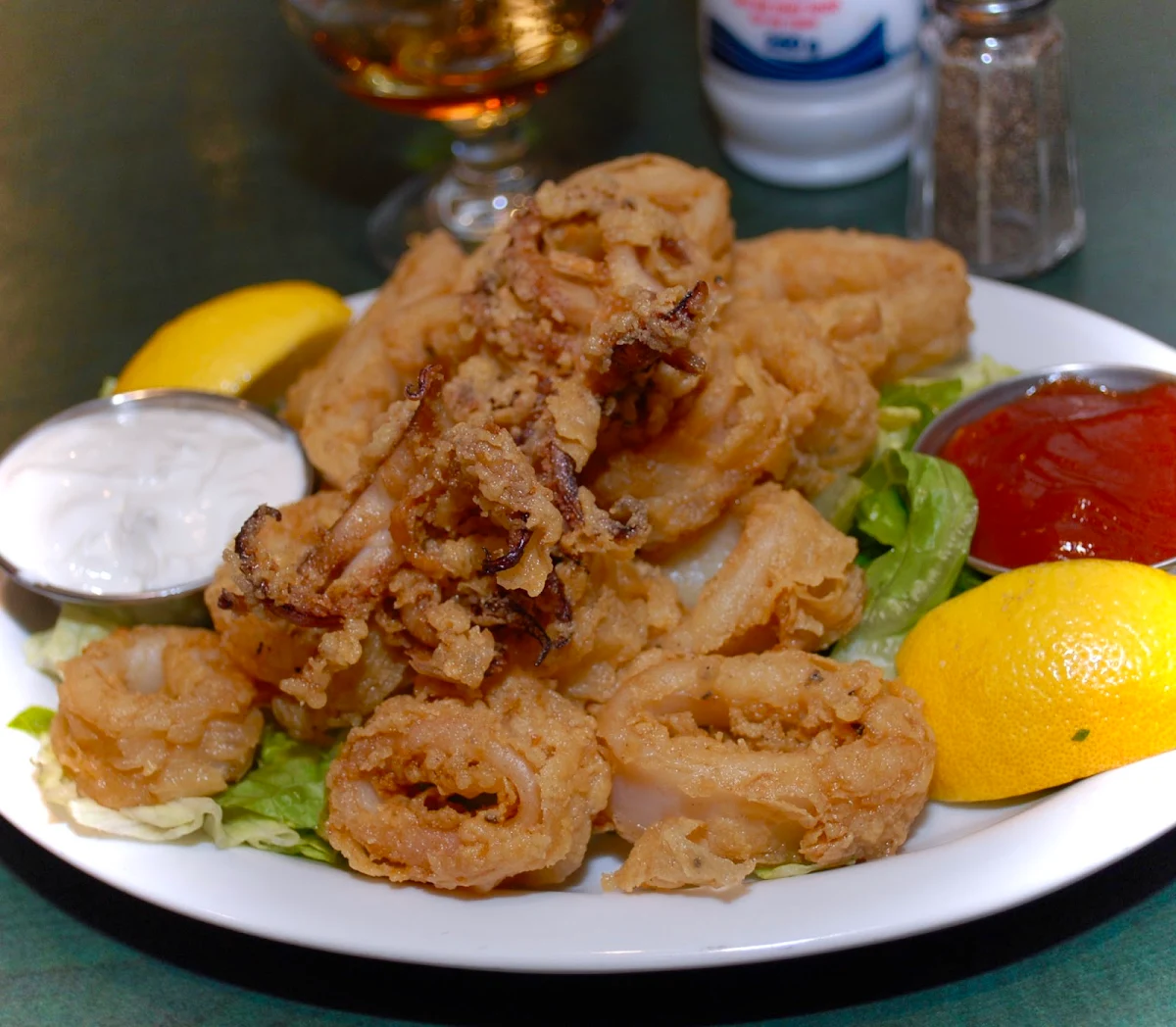 Fried Calamari, VILLAGE GREC SOUVLAKI