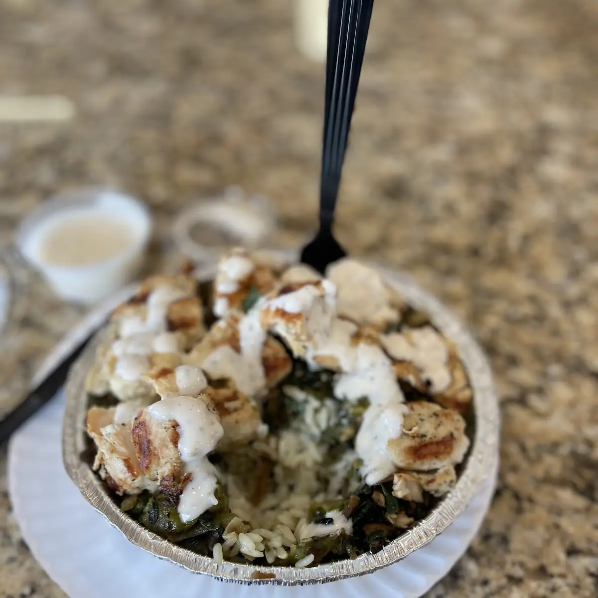 Grilled Chicken Rice Bowl