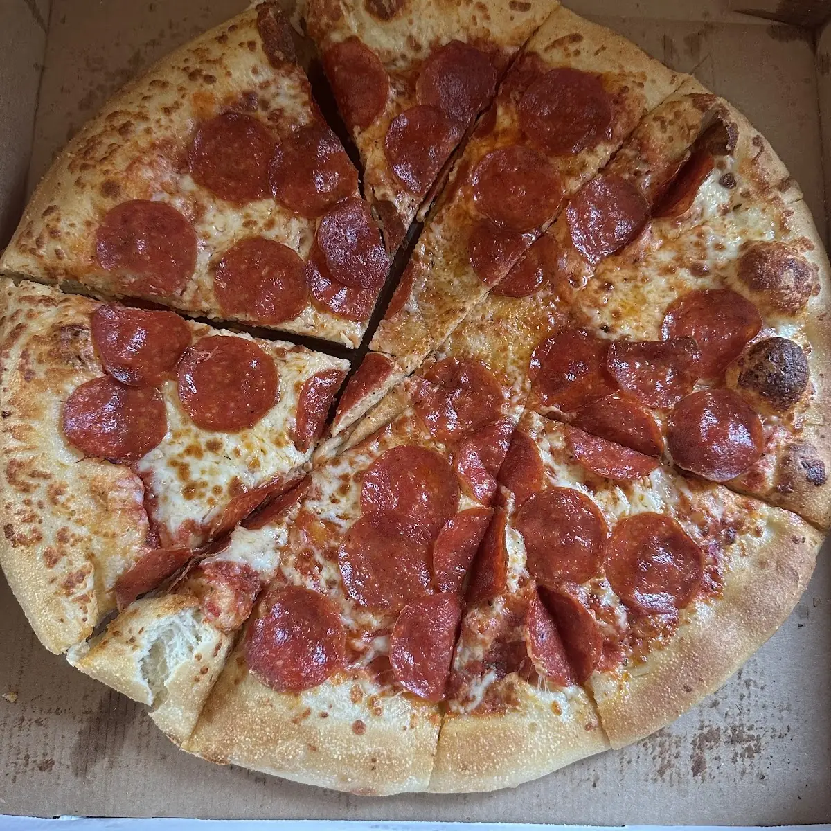 Pepperoni Pizza Extra Cheese Pizza