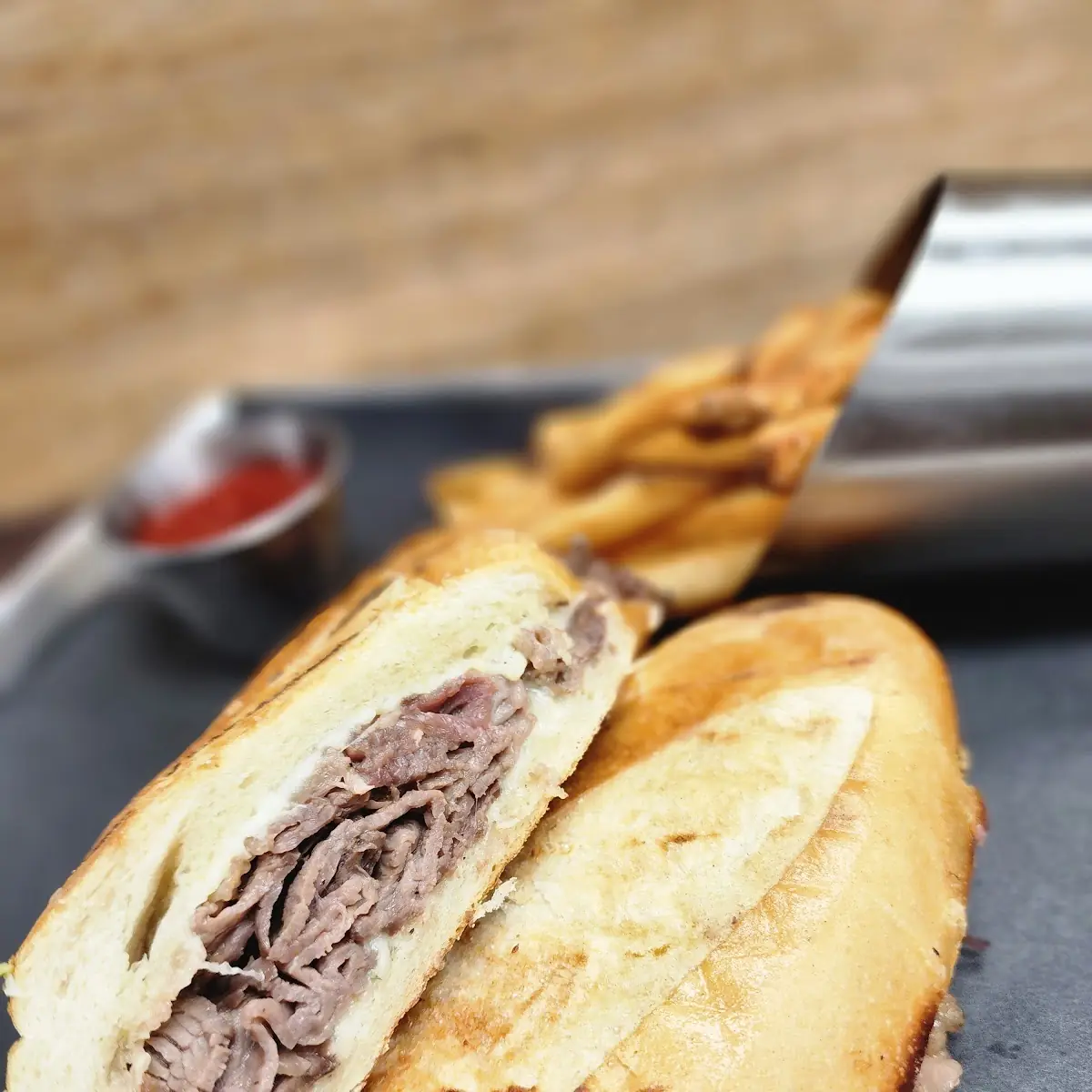 Shaved Prime Rib Sandwich