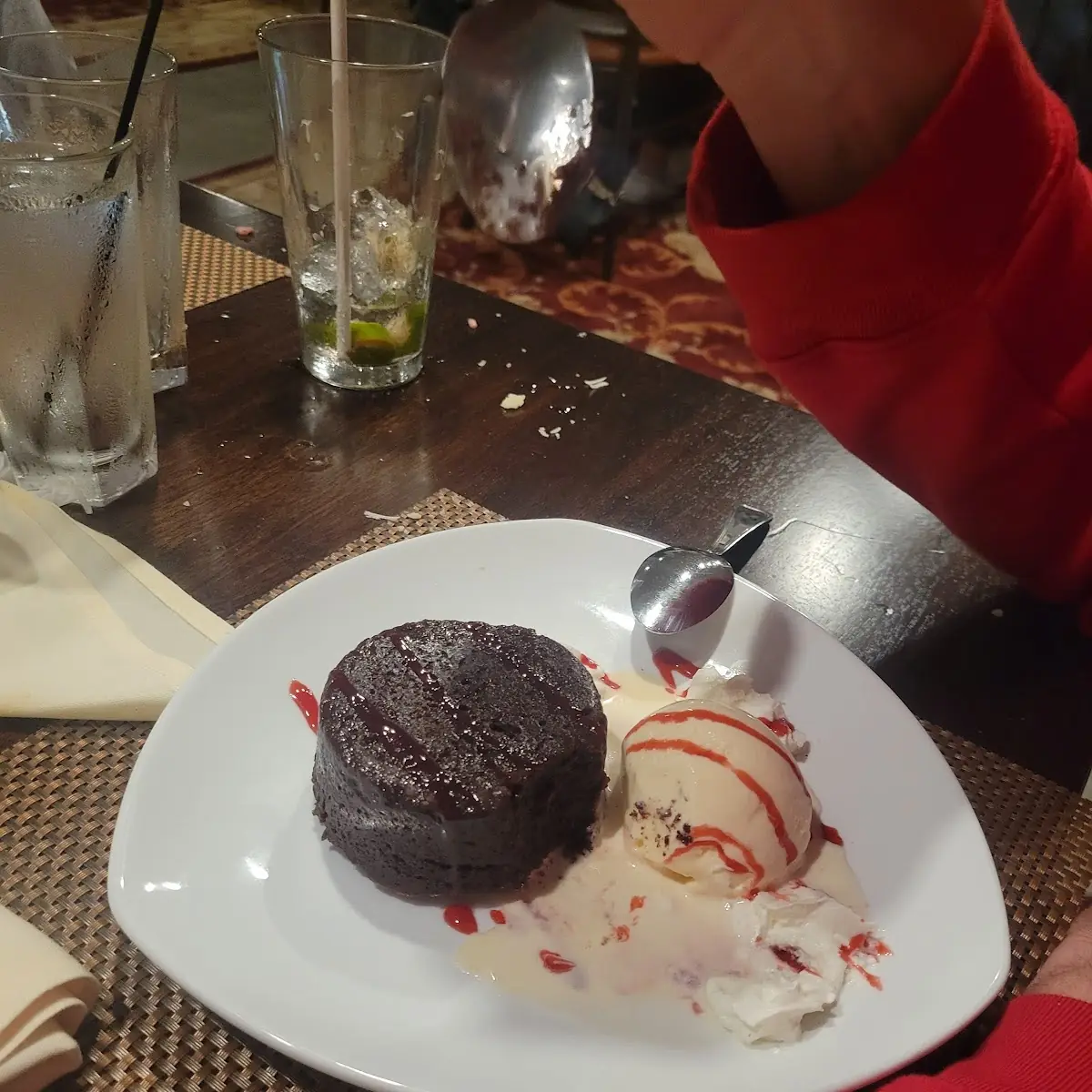 Fallen Chocolate Cake