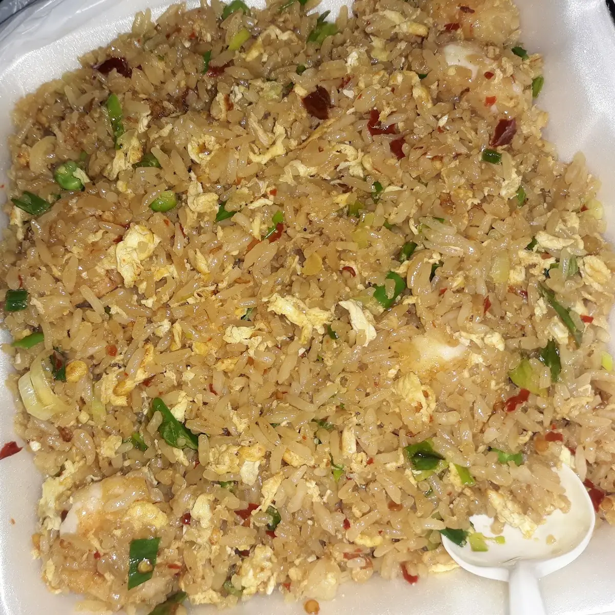 Spicy Shrimp Fried Rice