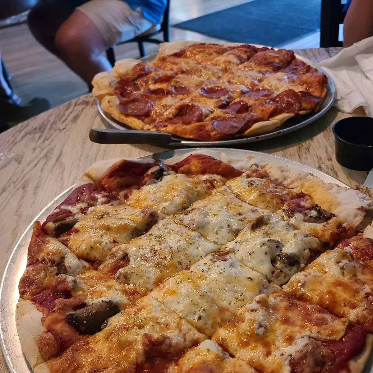 Sausage and Mushroom Pizza