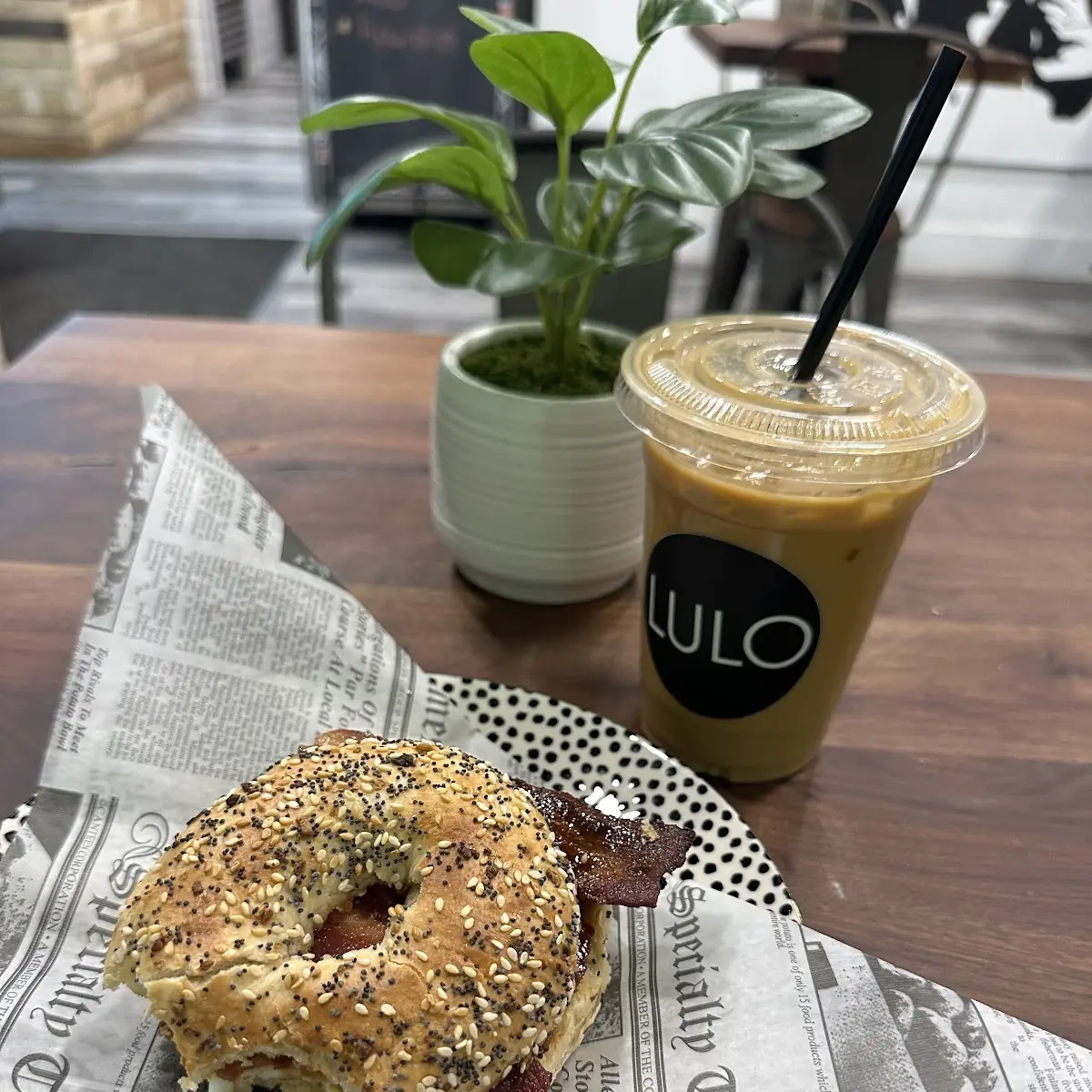 Bagel Y Queso Crema