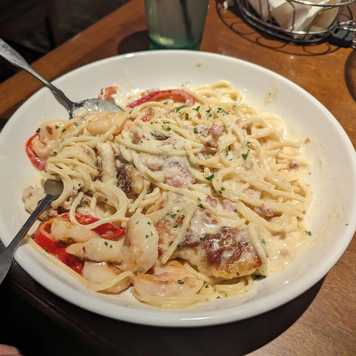 Shrimp Alfredo Pasta