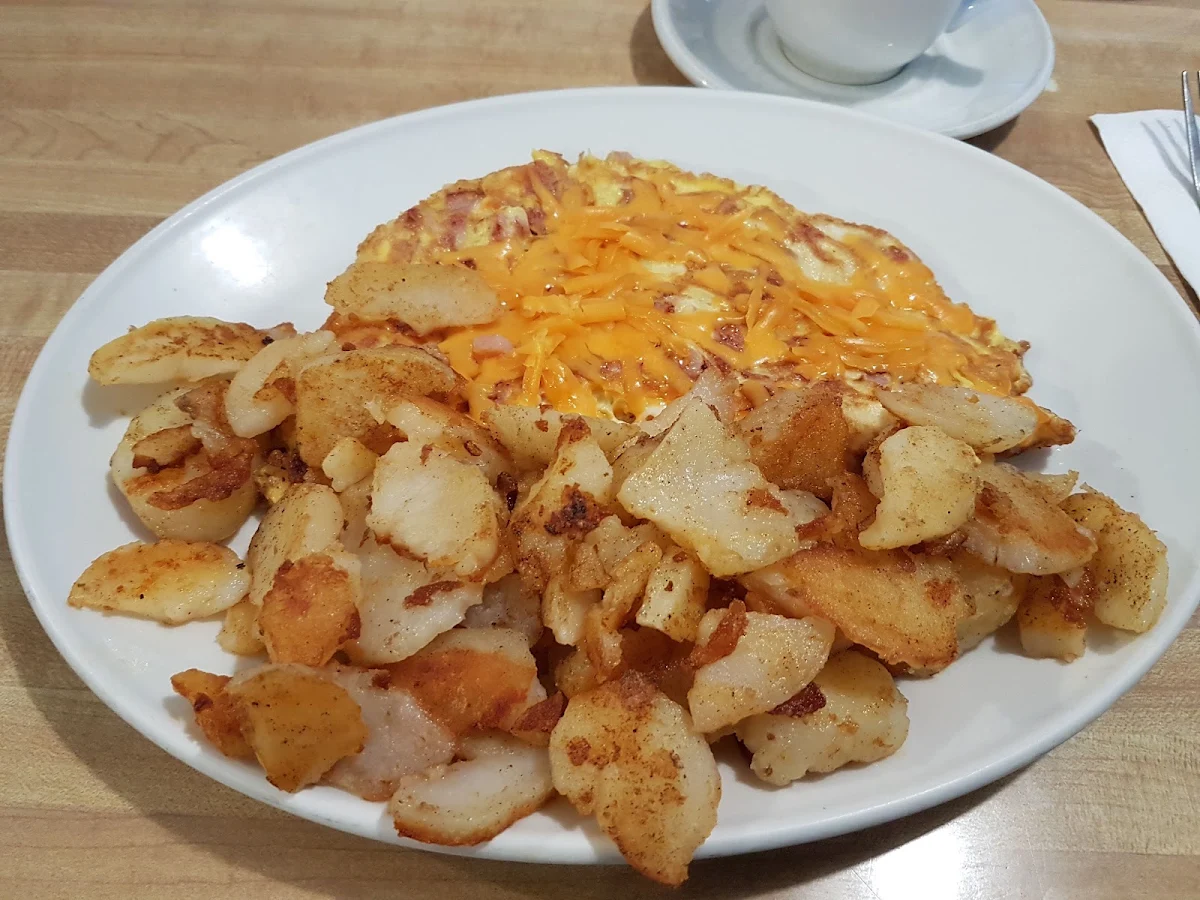 Ham and Cheese Omelette, Northway Restaurant & Truck Stop