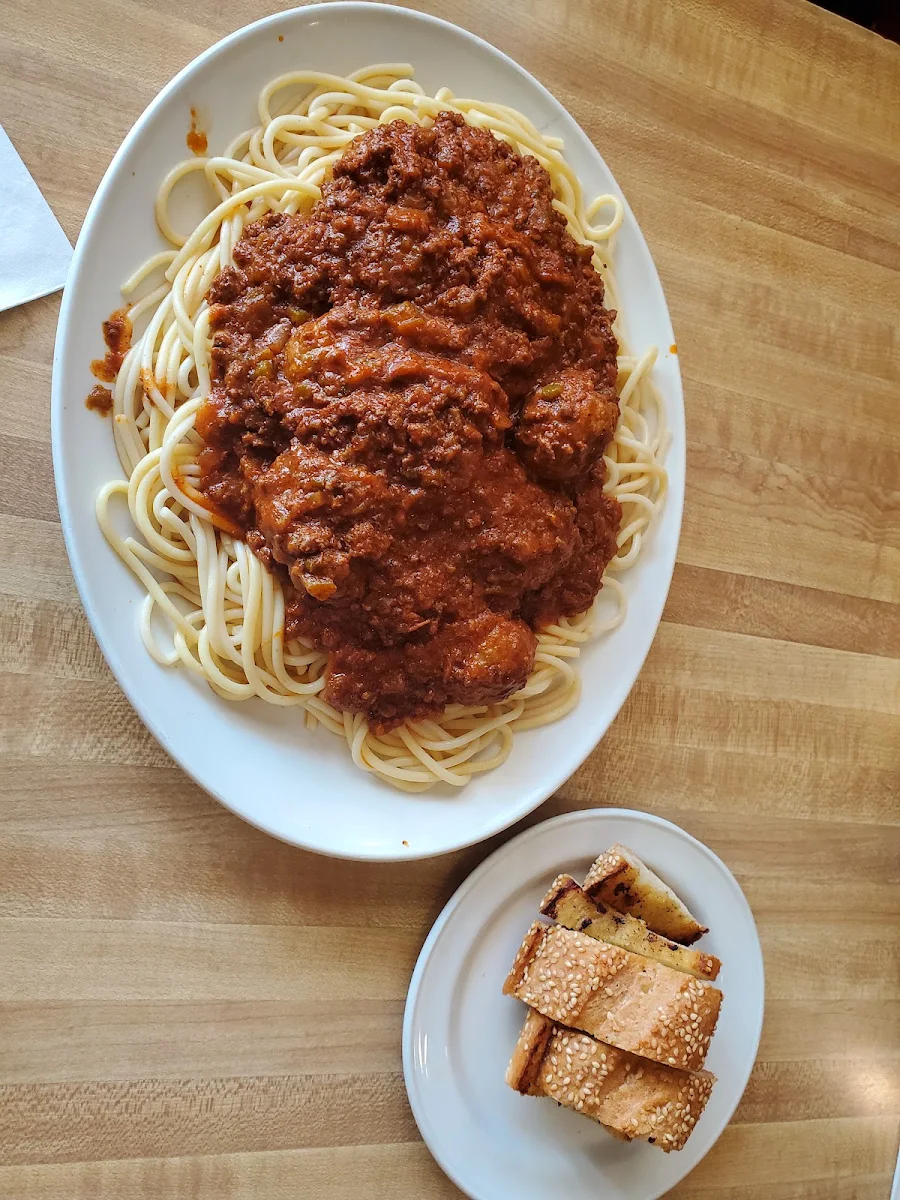 Home Made Spaghetti Sauce, Northway Restaurant & Truck Stop