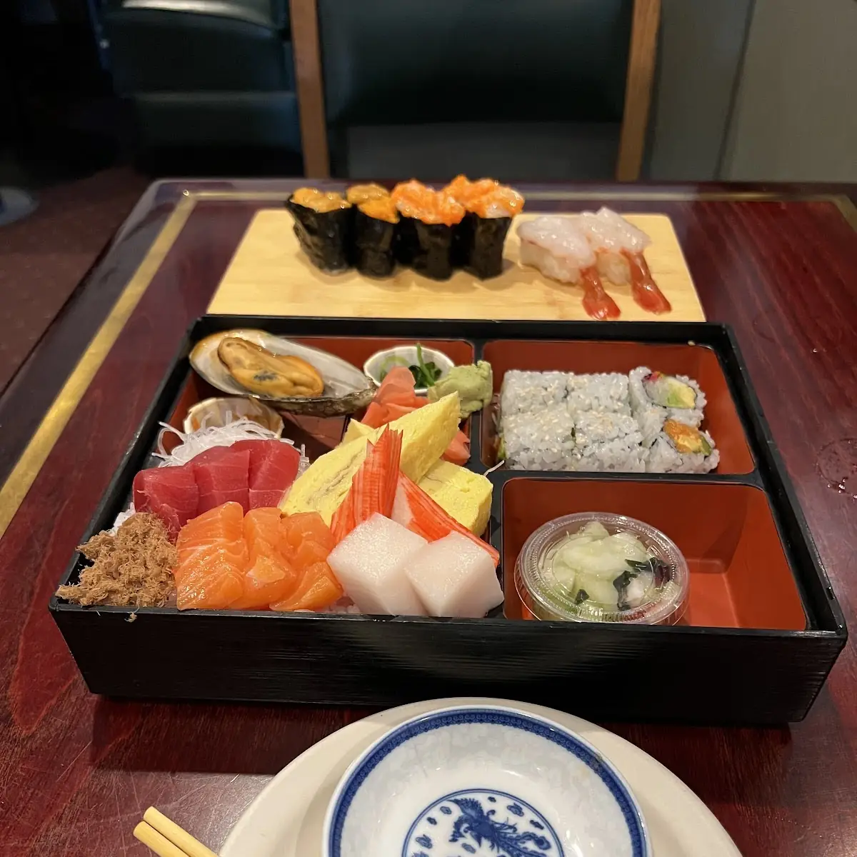 Chicken & Sushi Bento Box