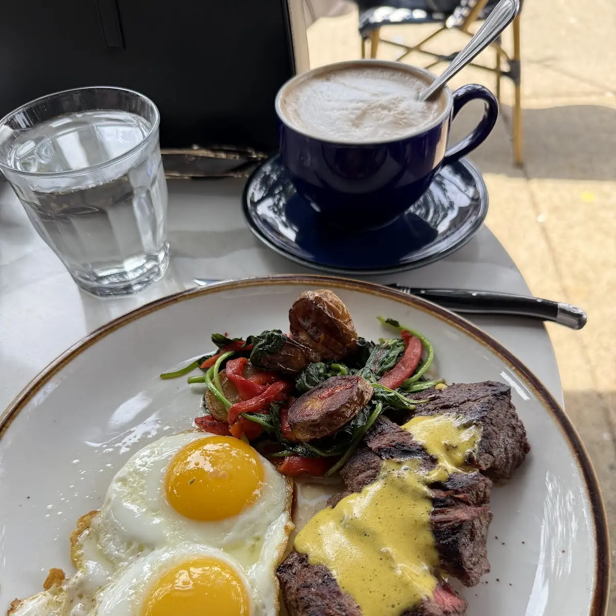 T - Steak & Eggs