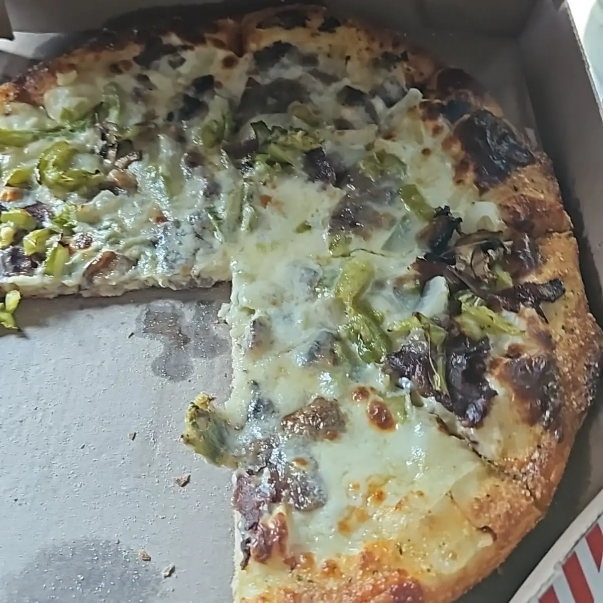 Philly Cheesesteak Pizza