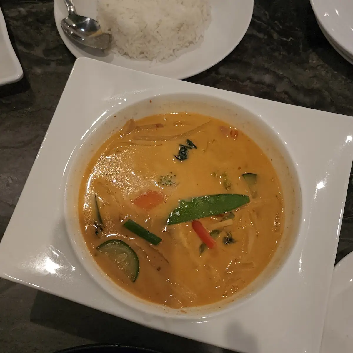 Seafood Mango Green Curry Sauce