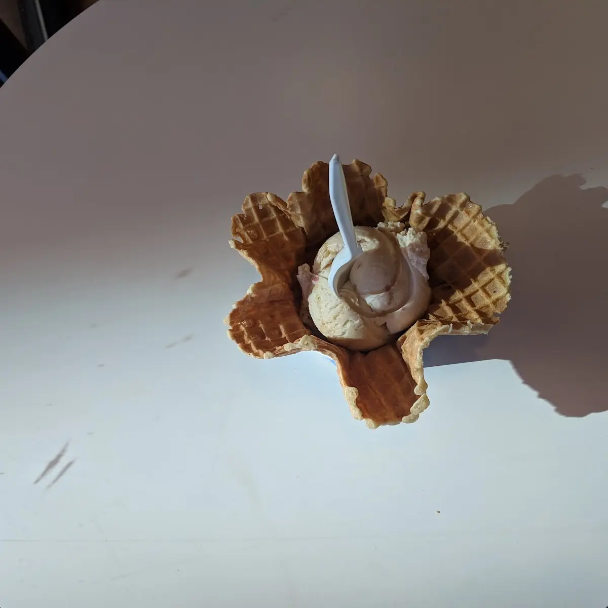 Waffle Cone Sundae