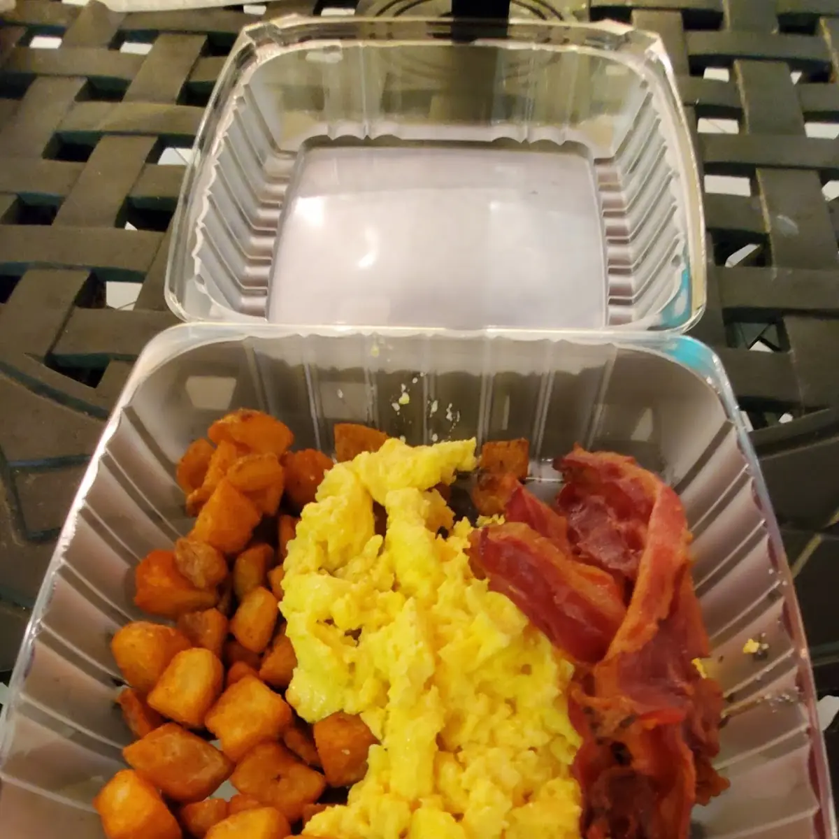 Bacon Eggs Home Fries