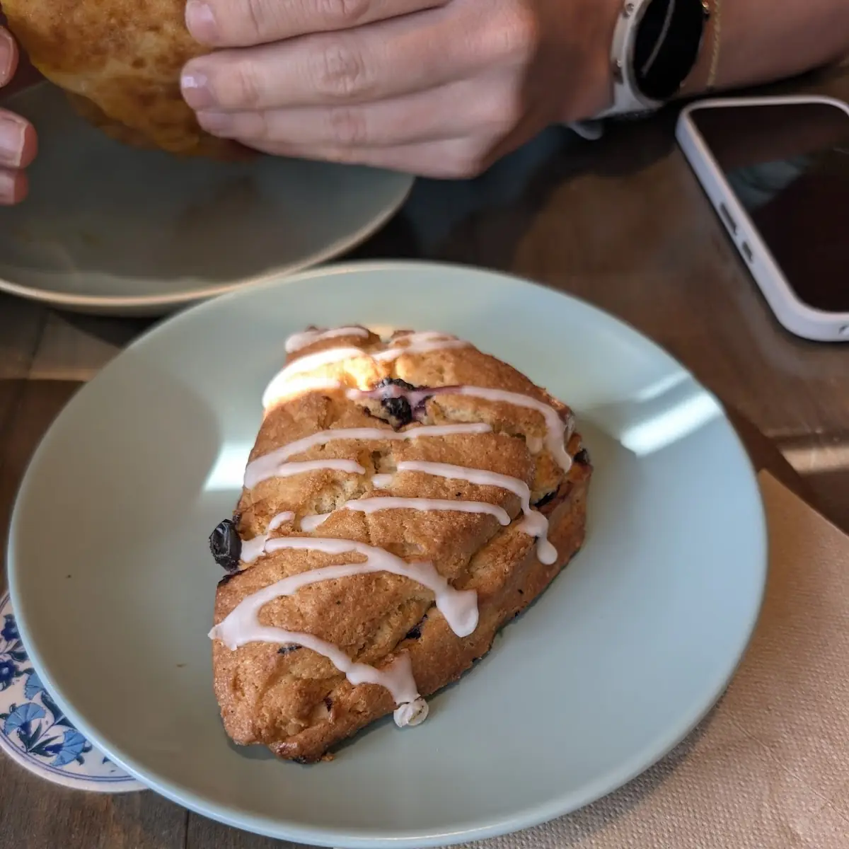 Lemon Blueberry Scone