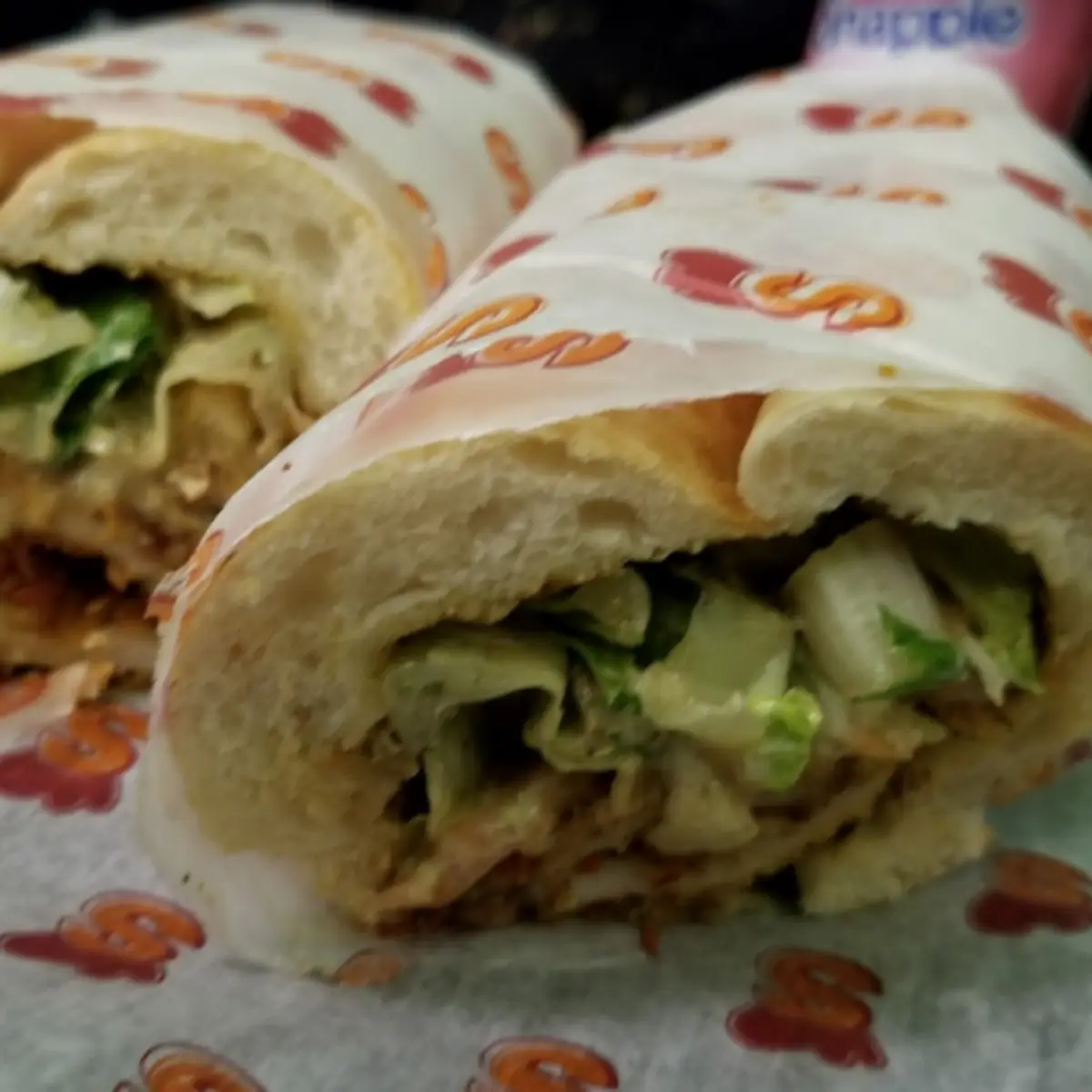 Schnitzel on Baguette