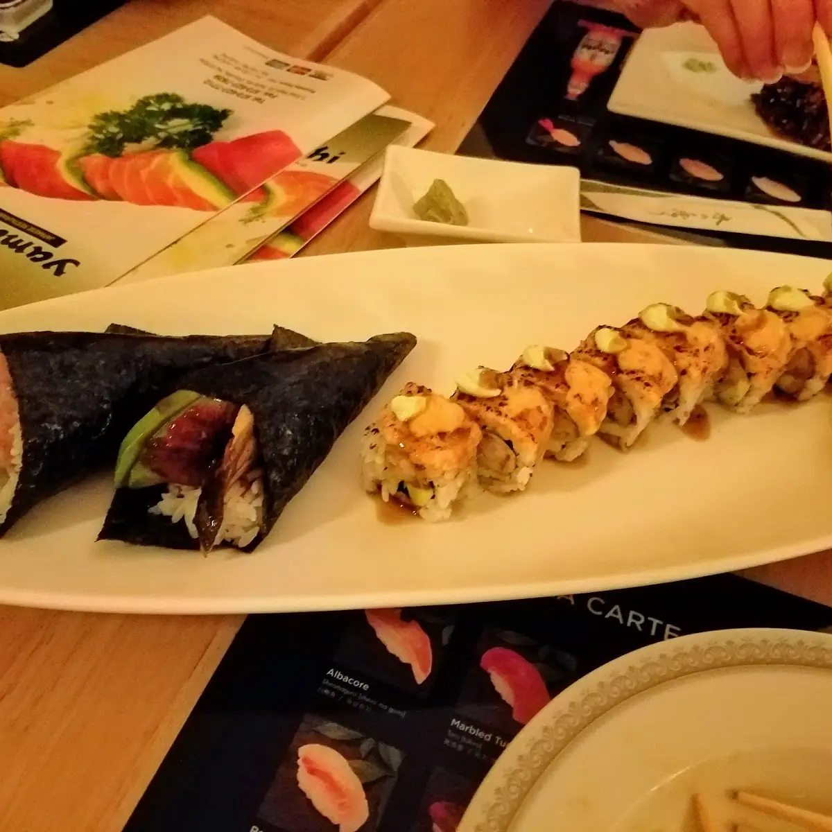 Eel Avocado Hand Roll
