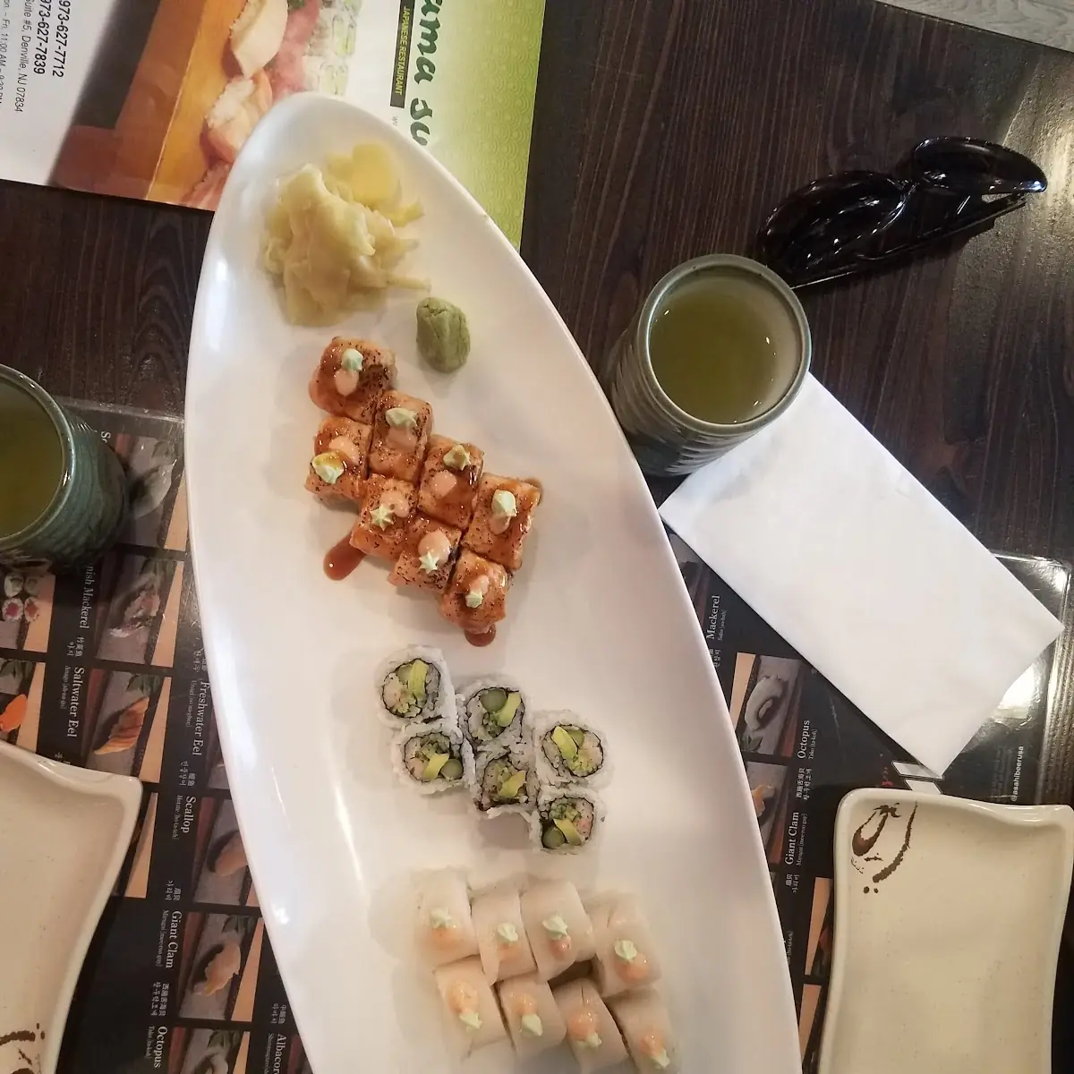 Various Sushi Rolls