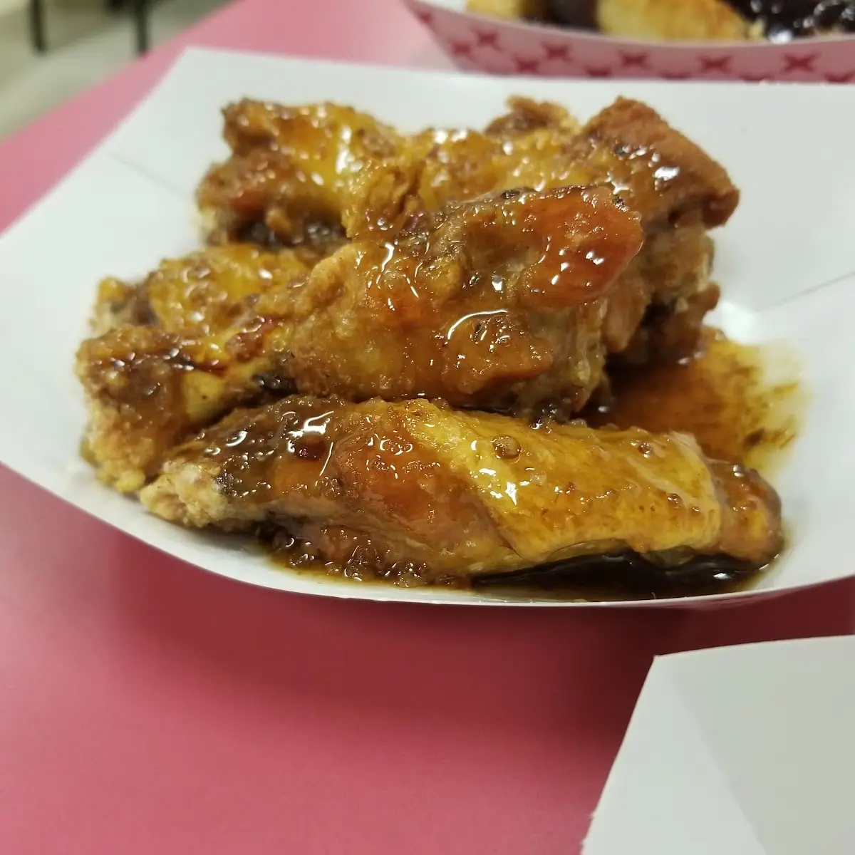 Orange Ginger Chicken Wings