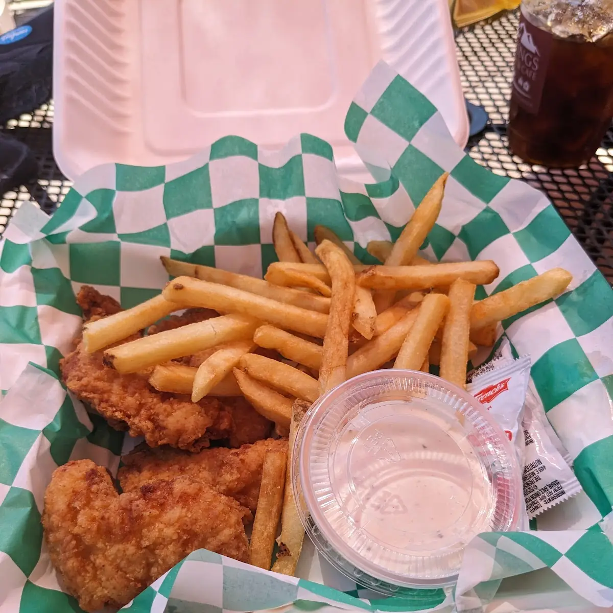 Chicken Strips with Fries