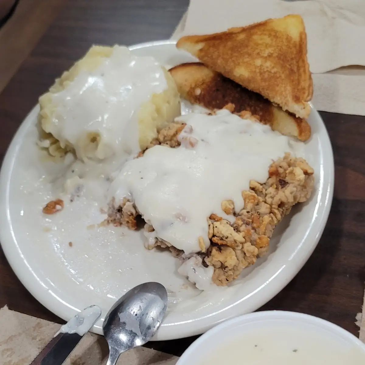 Chicken Fried Steak and Mashed Potatoes
