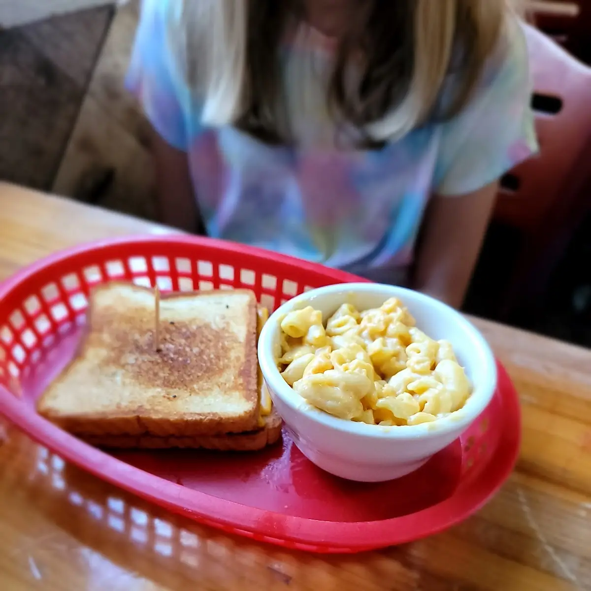 Grilled Cheese and Mac and Cheese