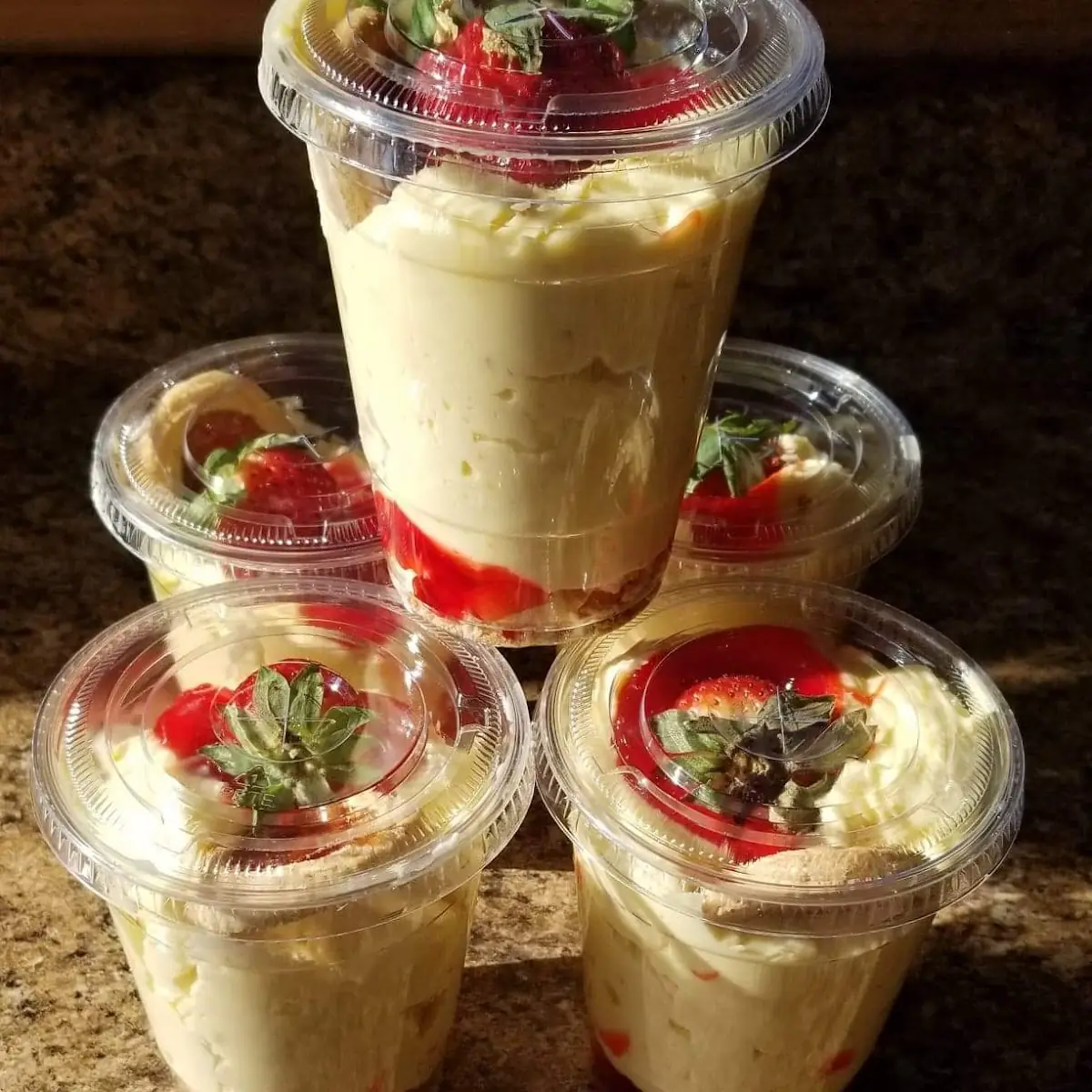 Strawberry Banana Pudding