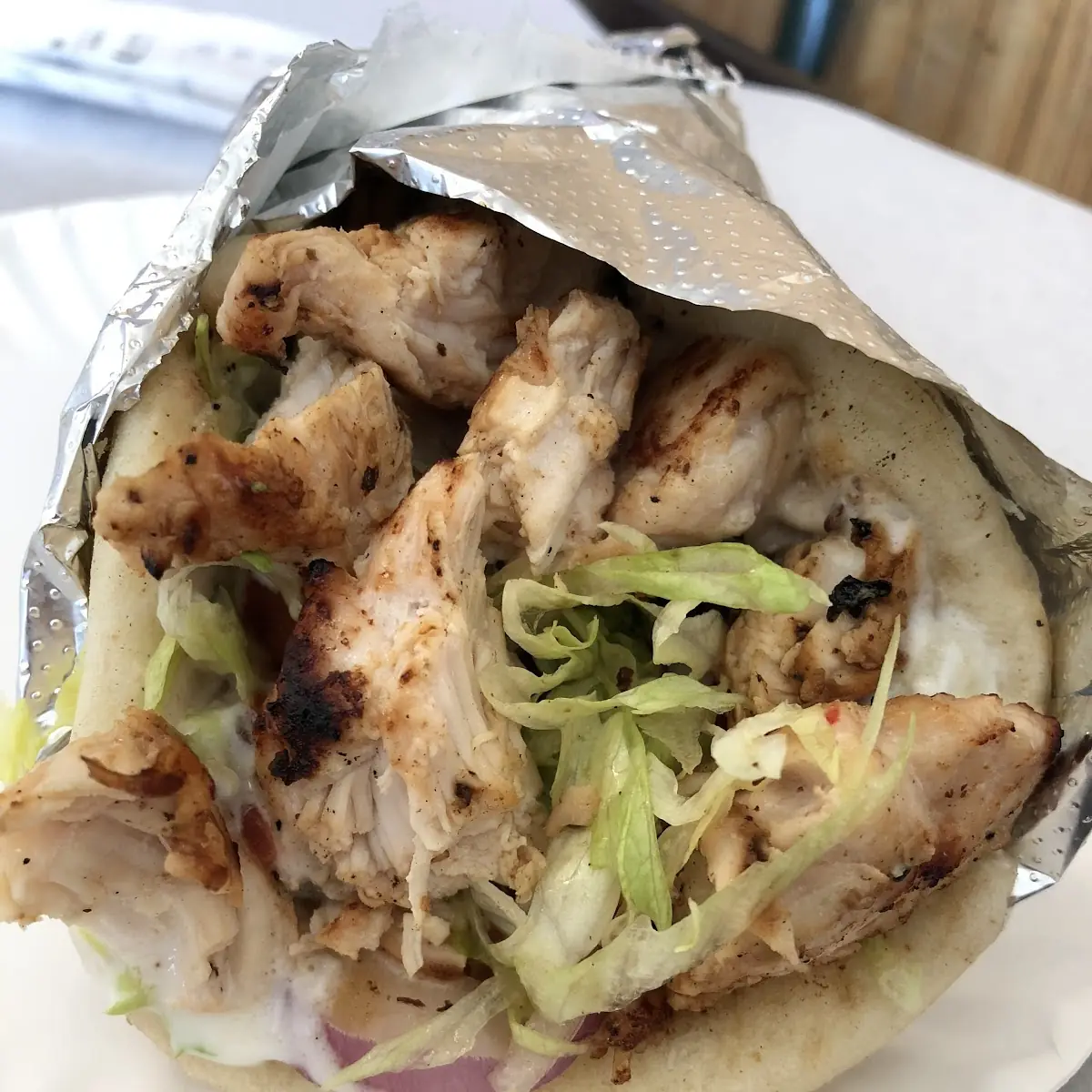 Chicken Gyro Wrap