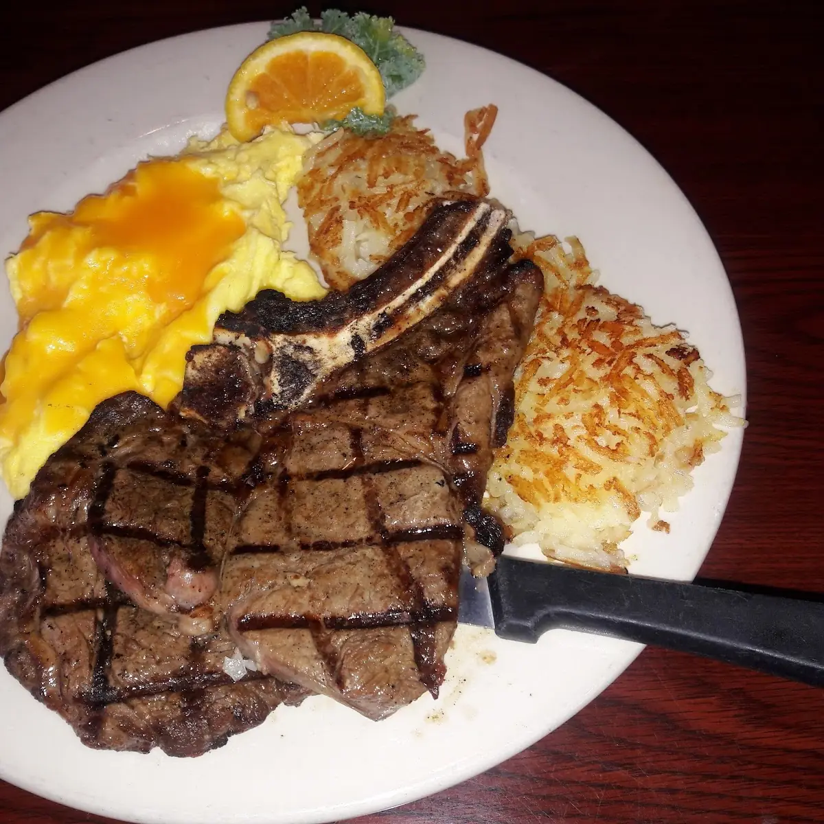 Ribeye Steak and Eggs