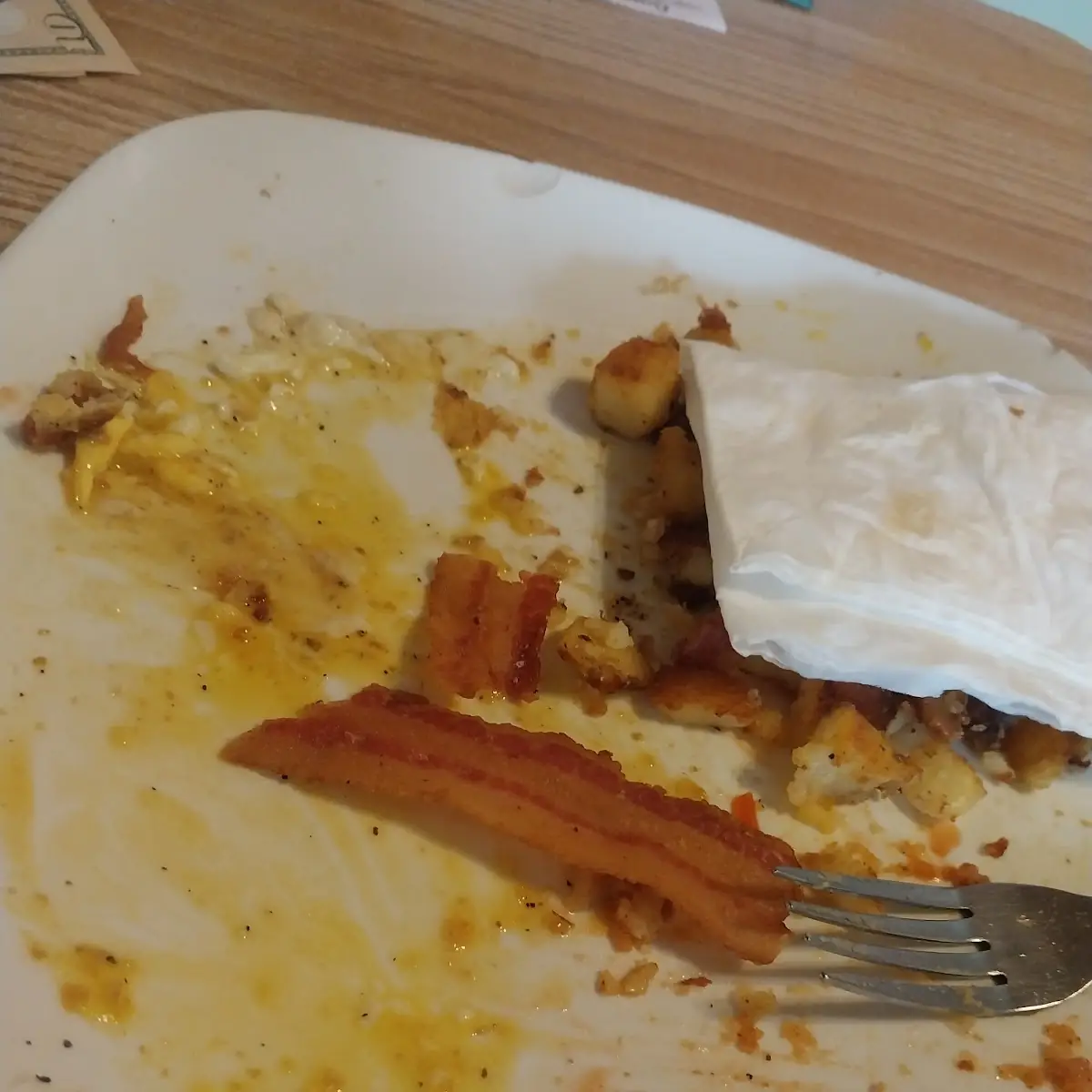Two Eggs Sunny Side Up and Homefries